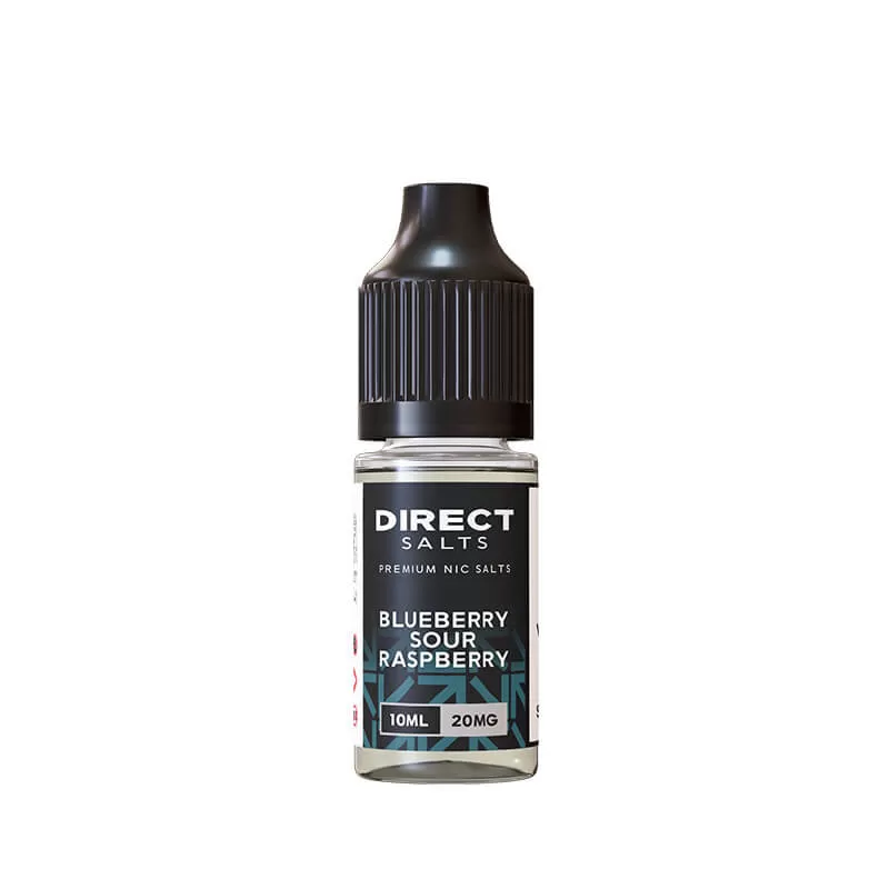 Direct Salts Blueberry Sour Raspberry 10ml E-Liquid - 20mg - Image 2