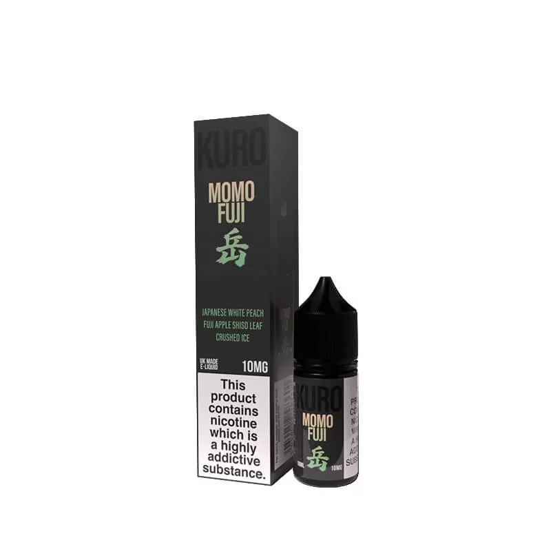 Kuro Momo Fuji Nic Salts 10ml E-Liquid By Riot - 20mg