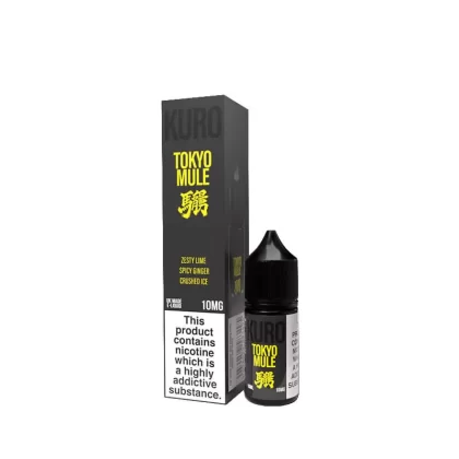 Kuro Tokyo Mule Nic Salts 10ml E-Liquid By Riot - 5mg