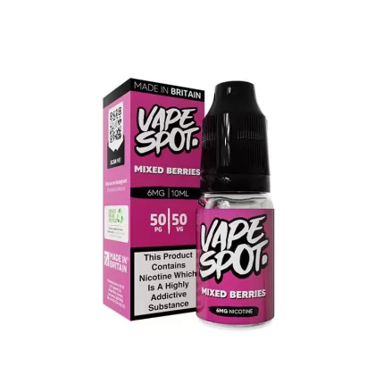 Vape Spot Mixed Berries E-Liquid 10ml - 12mg