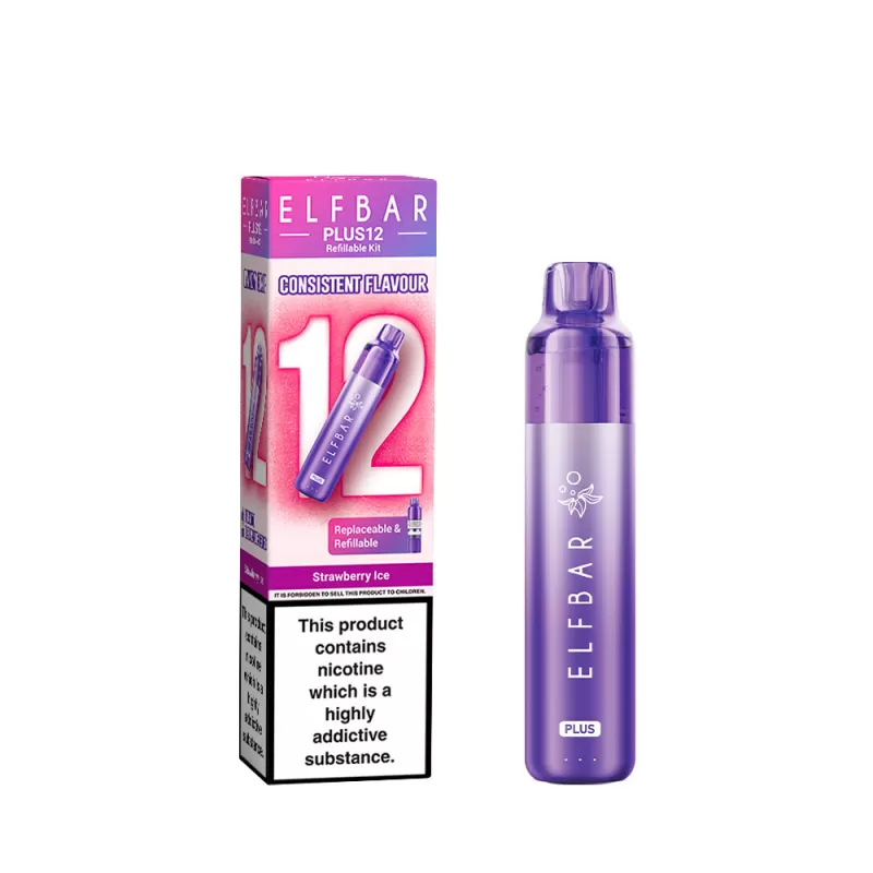 Elf Bar Plus 12 Prefilled Pod Vape Kits - Mango - Image 3