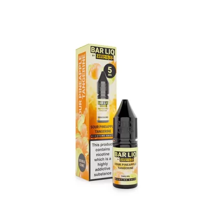 Zeus Juice Bar Liq Sour Pineapple Tangerine Nic Salt E-Liquid 10ml - 10mg