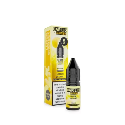 Zeus Juice Bar Liq Lemon Sherbet Nic Salt E-Liquid 10ml - 10mg