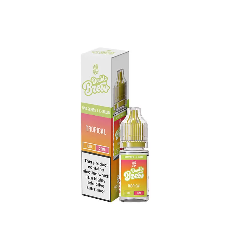 Ohm Brew Double Brew Tropical 10ml Nic Salt E-Liquid - 10mg - Image 3