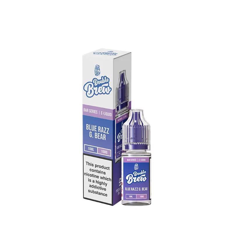 Ohm Brew Double Brew Blueberry Ice 10ml Nic Salt E-Liquid - 20mg - Image 2