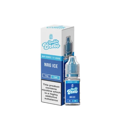 Ohm Brew Double Brew NRG Ice 10ml Nic Salt E-Liquid - 10mg