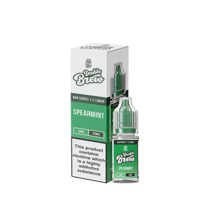 Ohm Brew Double Brew Spearmint 10ml Nic Salt E-Liquid - 5mg