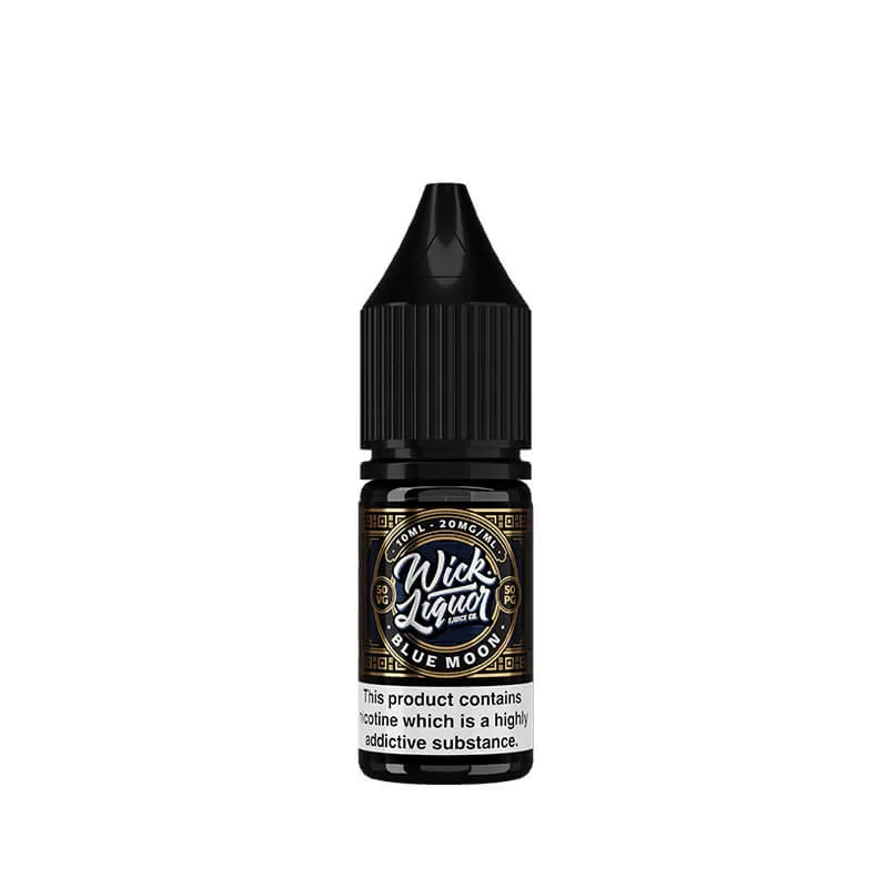 Wick Liquor Blue Moon 10ml Nic Salts E-Liquid - 10mg