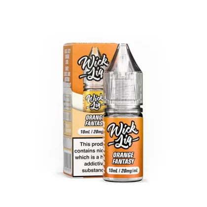 Wick Liq Bar Juice Orange Fantasy 10ml Nic Salts E-Liquid - 5mg