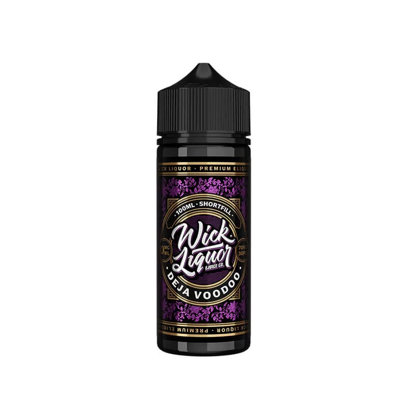 Wick Liquor Deja Voodoo 100ml Shortfill E-Liquid