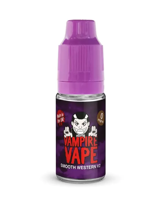 Smooth Western E-Liquid - Vampire Vape - 6mg - PG 60% - Image 2