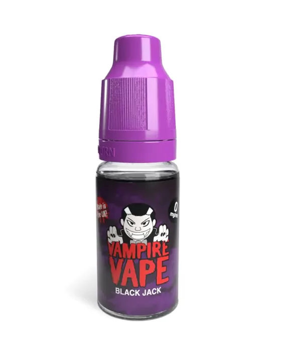 Black Jack E-Liquid - Vampire Vape - 12mg - PG 60%