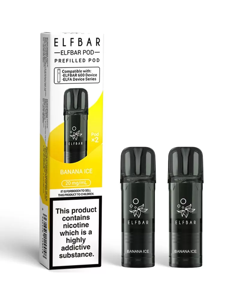 Banana Ice Elf Bar 600 Pods (x2) - 20mg (2%) - Image 3