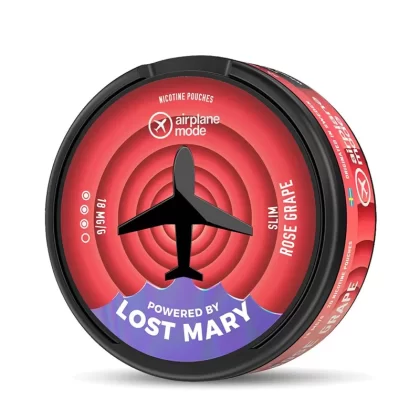 Rose Grape Lost Mary Airplane Mode Nicotine Pouches - 30mg