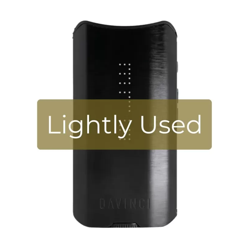 Lightly Used - DaVinci IQ3 Vaporizer - Lightly Used (Reboxed) / Black