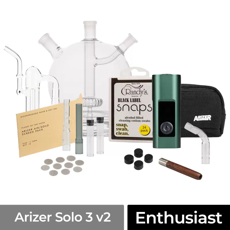 Arizer Solo 3 v2 Enthusiast Vaporizer Kit - Sea Green