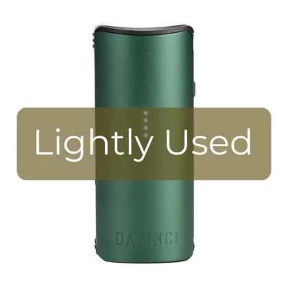 Lightly Used - DaVinci MIQRO-C Vaporizer - New Open Box / Green