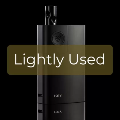 Lightly Used - POTV Lobo Vaporizer - Black / New Open Box