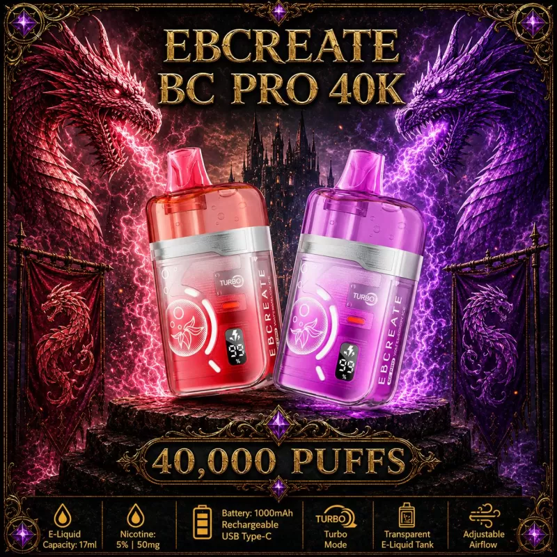 EBCREATE BC Pro 40K TEXAS COMPLIANT - Aurora Berries