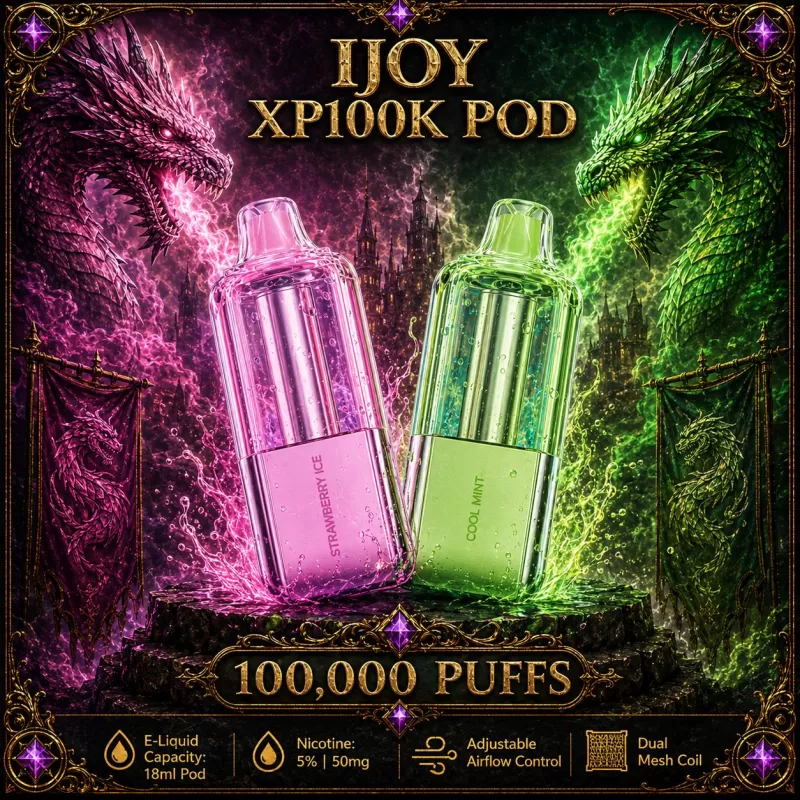 iJoy XP100K POD TEXAS COMPLIANT - Grape Ice
