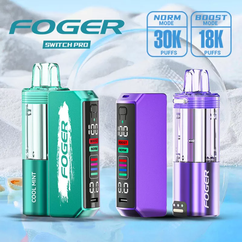 Foger Switch Pro 30K KIT TEXAS COMPLIANT AVAILABLE - Cola Slush (Texas Compliant) - Image 3