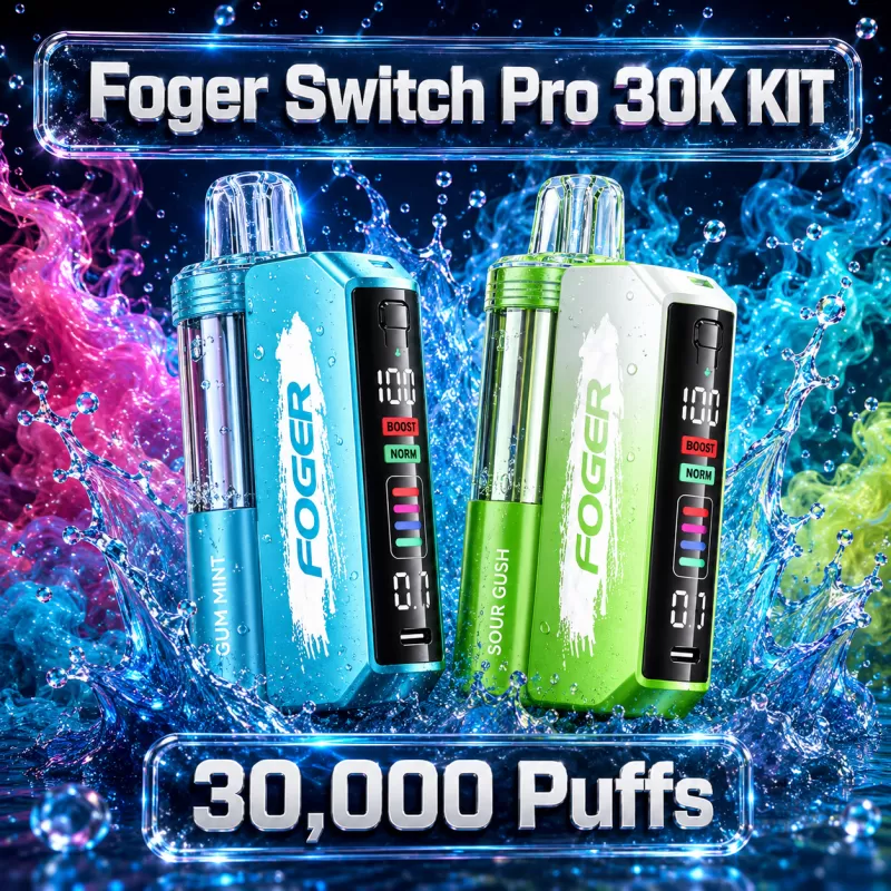 Foger Switch Pro 30K KIT TEXAS COMPLIANT AVAILABLE - Triple Berry Punch - Image 2