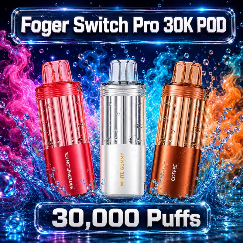 Foger Switch Pro 30K POD TEXAS COMPLIANT AVAILABLE - Sour Blue Dust (Texas Compliant) - Image 2