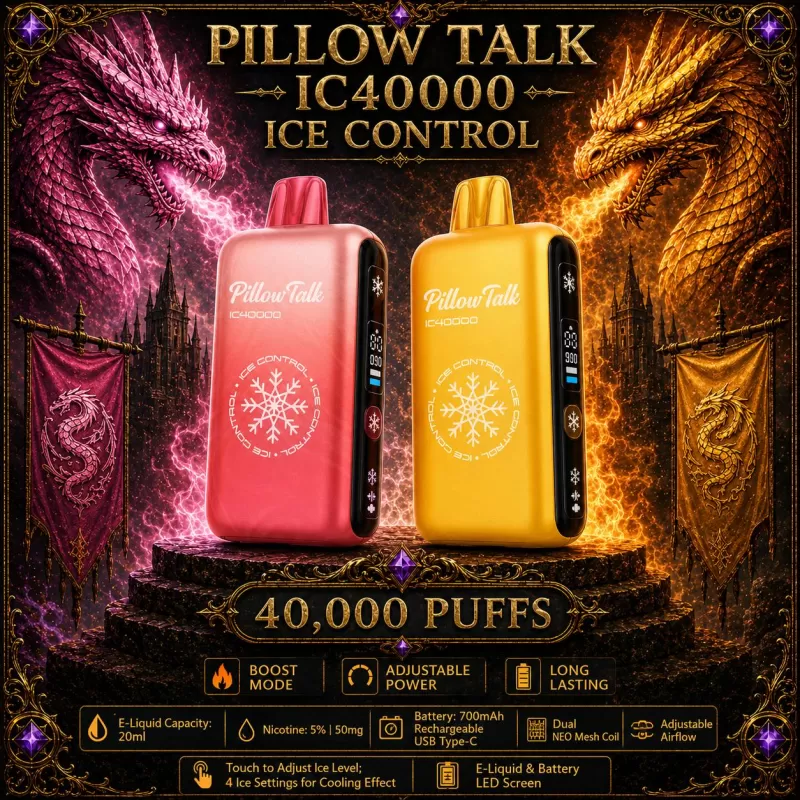 Pillow Talk IC40000 Ice Control TEXAS COMPLIANT - Blue Rancher (Crystal Edition)