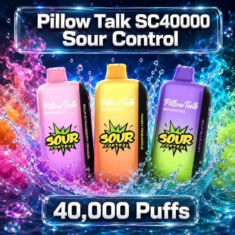 Pillow Talk SC40000 Sour Control TEXAS COMPLIANT - Cherry Raspberry Orange - Image 2