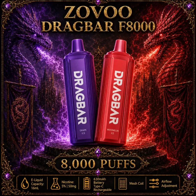 ZoVoo DragBar F8000 - Pineapple Coconut Rum