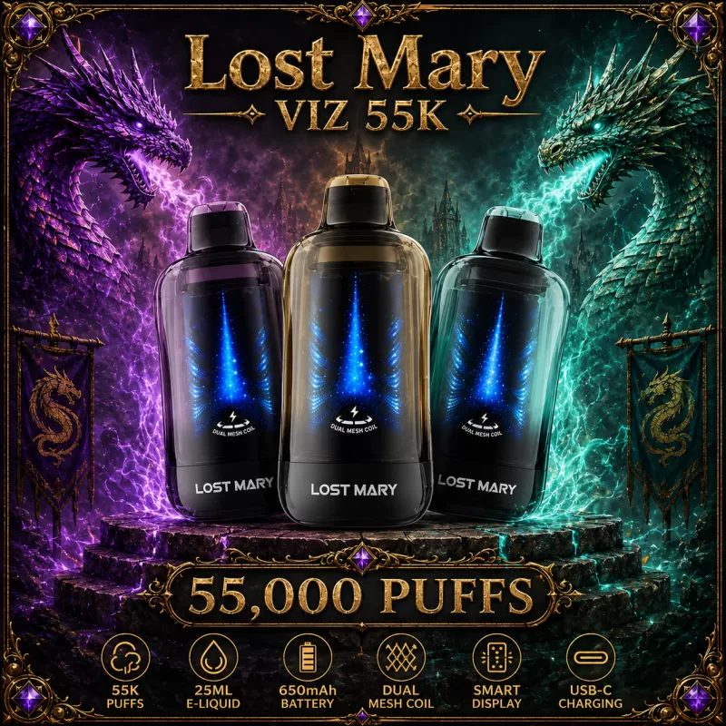 Lost Mary VIZ 55K - Sour Pineapple Gush