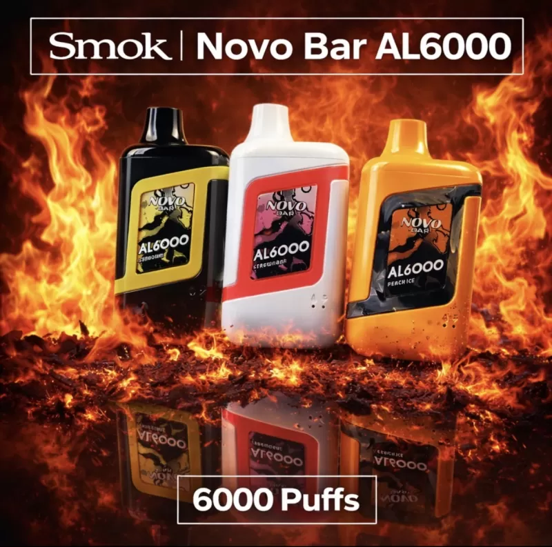 Smok Novo Bar AL6000 - Mixed Berries - Image 2