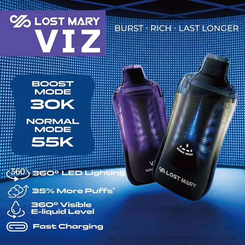 Lost Mary VIZ 55K - Sour Pineapple Gush - Image 2