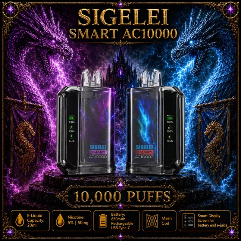Sigelei Smart AC10000 - Blueberry Raspberry Lemon