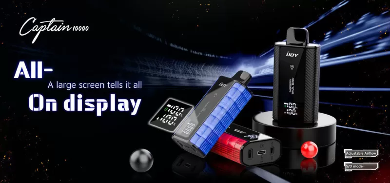 iJoy Captain 10000 - Banana Pinacolada - Image 3