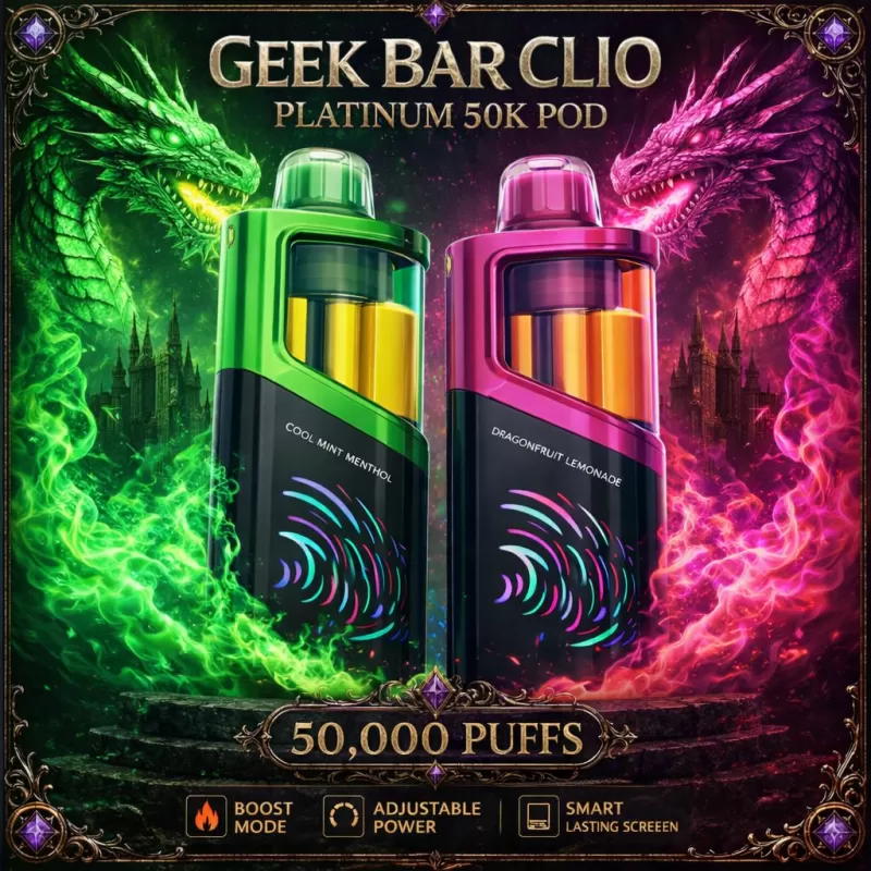 Geek Bar CLIO Platinum 50K POD - Fcuking Fab