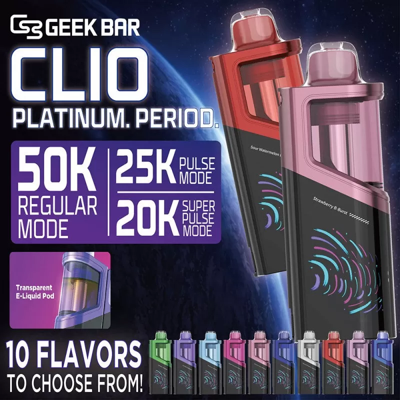 Geek Bar CLIO Platinum 50K POD - Fcuking Fab - Image 2