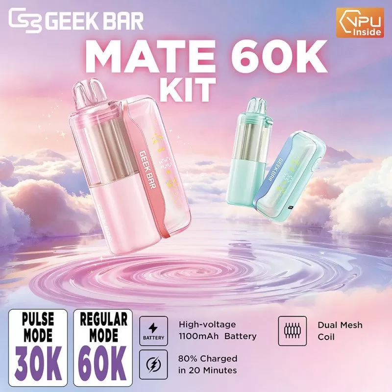 Geek Bar MATE 60K KIT - Triple Berry - Image 2