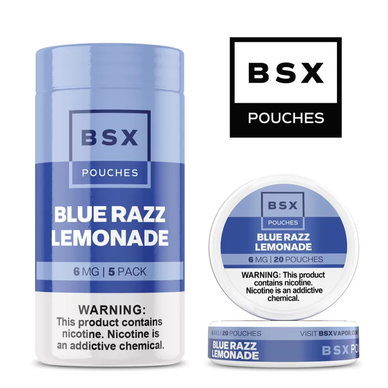 BSX Nicotine Pouches 5pk - Citrus Ice / 3mg - Image 3