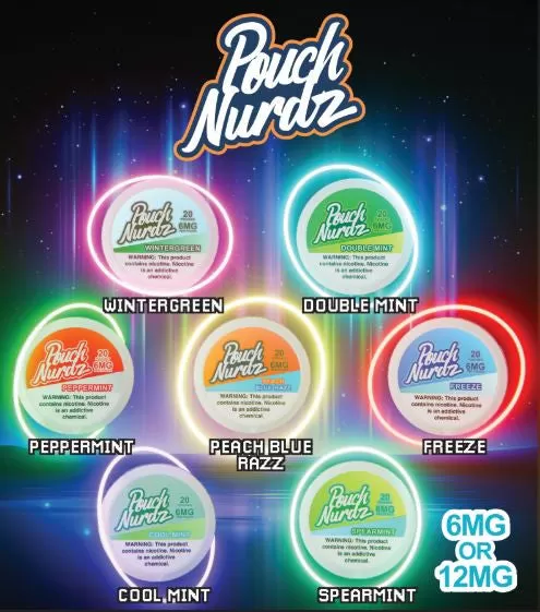 Pouch Nurdz Nicotine Pouch - Peppermint / 12mg - Image 2