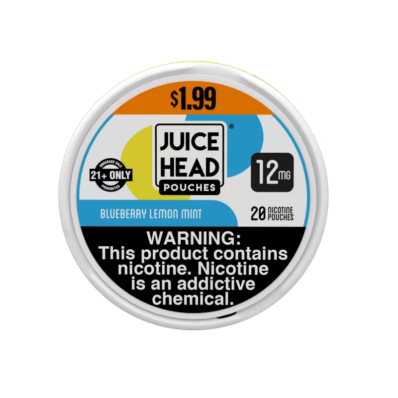 Juice Head Pouches 5pk PRE-PRICED (MSRP $1.99) - Watermelon Strawberry Mint / 6mg - Image 2