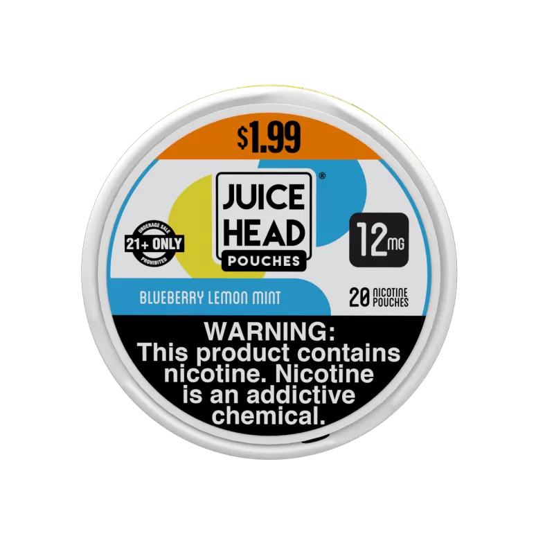Juice Head Pouches 5pk PRE-PRICED (MSRP $1.99) - Watermelon Strawberry Mint / 6mg - Image 3