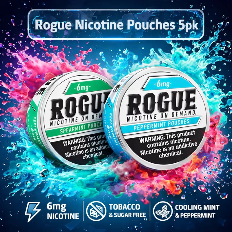 Rogue Nicotine Pouches 5pk - Citrus