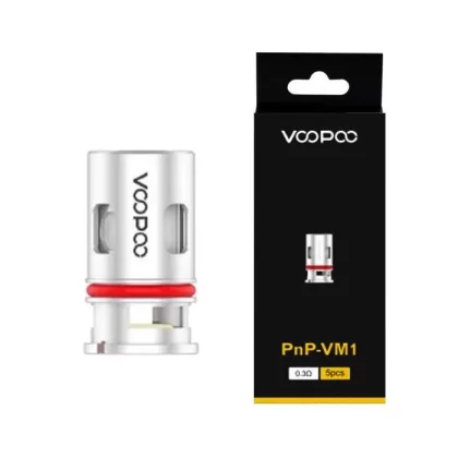 VOOPOO PnP Coils 5pk - VM1 0.3 ohm