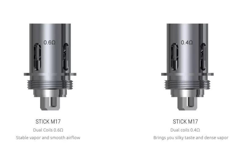 Smoktech M17 Coils ohms 5pk - 0.4 ohm