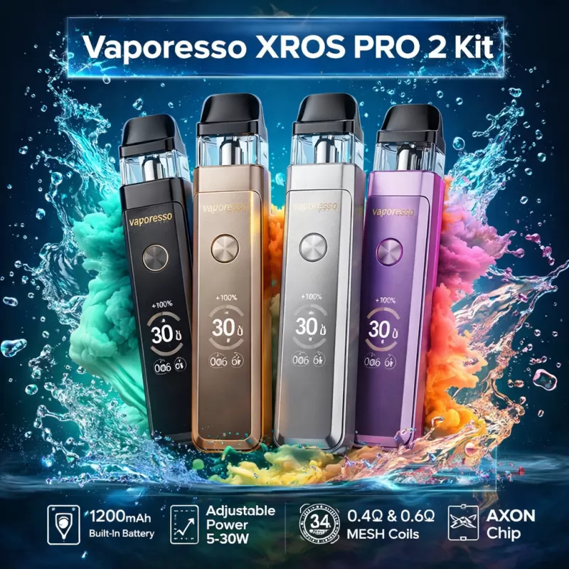 Vaporesso XROS PRO 2 Kit - Glittering Silver