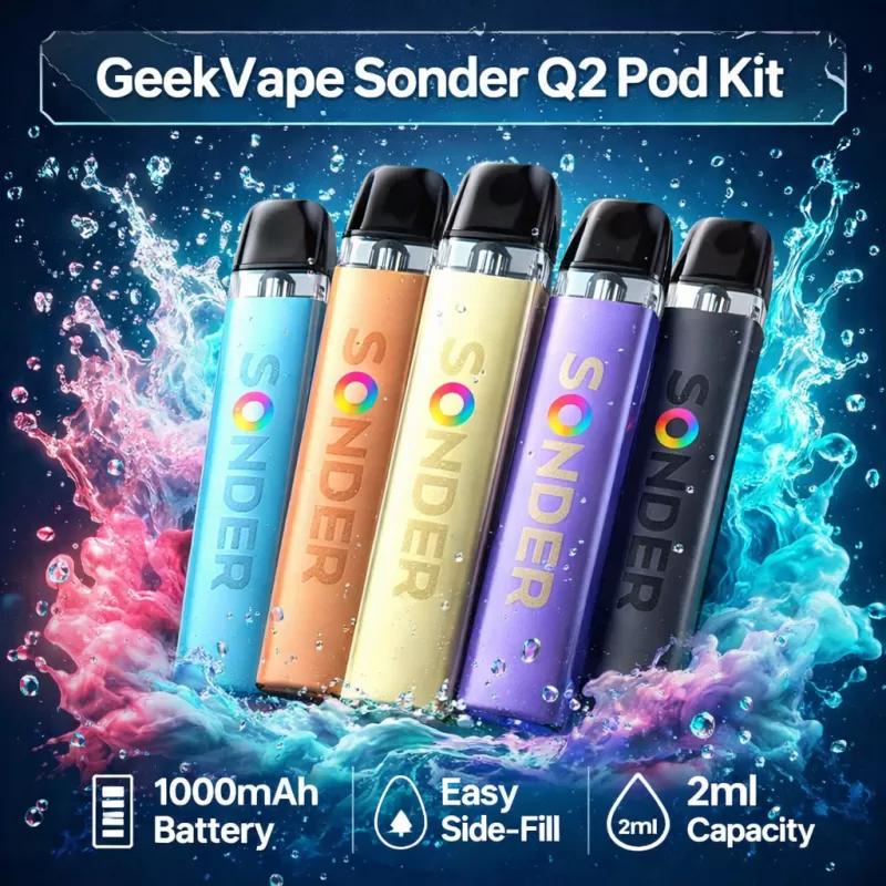 GeekVape Sonder Q2 Pod Kit - Metallic Purple