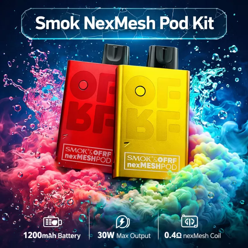 Smok NexMesh Pod Kit - Gunmetal