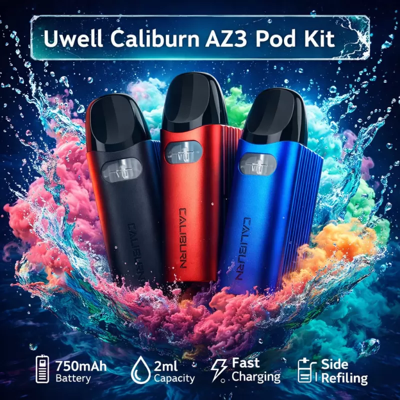 Uwell Caliburn AZ3 Pod Kit - Black