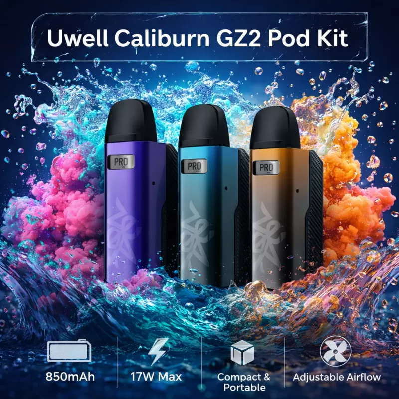 Uwell Caliburn GZ2 Pod Kit - Silver